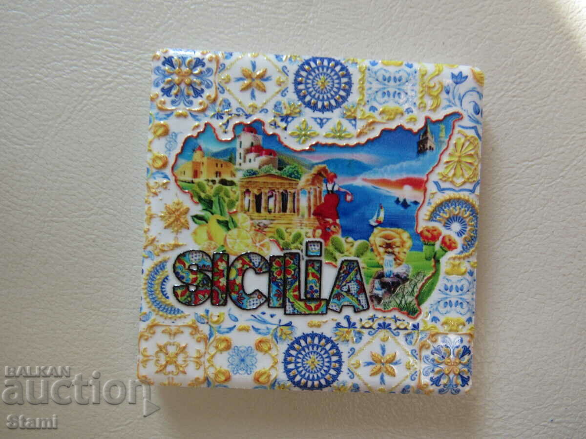 Magnet from Sicily, Italy-1 with price 10.00 BGN | € 5.11 Magnet from Sicily, Italy-1 with price 10.00 BGN | € 5.11