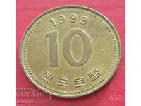 10 Won 1999 - South Korea