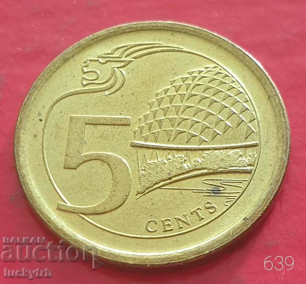 5 cents 2013 - Singapore 5 cents 2013 - Singapore