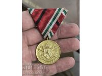 Medal WW1 1915-1918 with black stripe posthumous