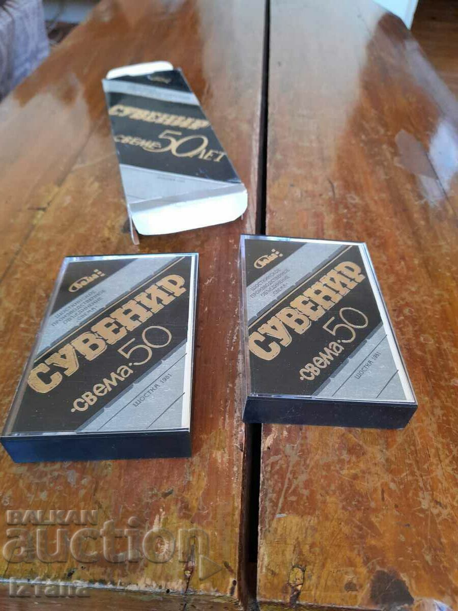 Auction Old audio cassette Svema MK-60-2 Auction Old audio cassette Svema MK-60-2