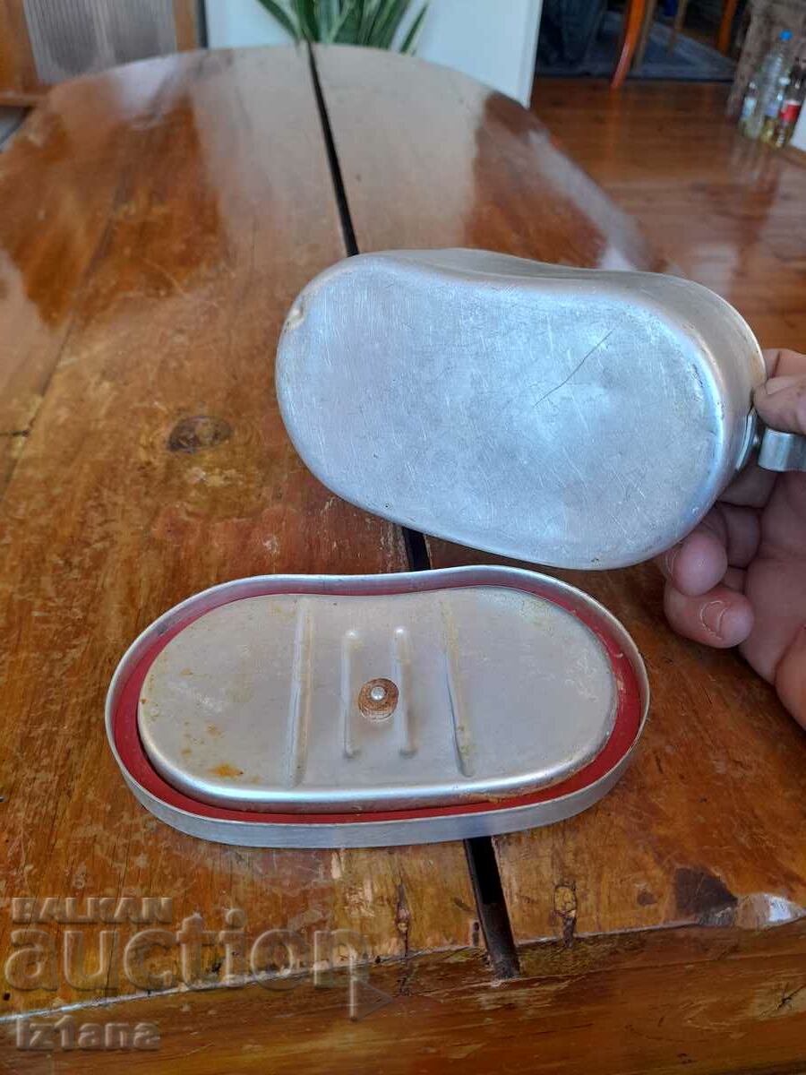 Old aluminum food can - 5 Old aluminum food can - 5