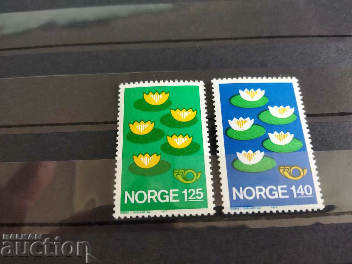 Norway Michel No. 737/38 of 1977. with price 1.00 BGN | € 0.51 Norway Michel No. 737/38 of 1977. with price 1.00 BGN | € 0.51