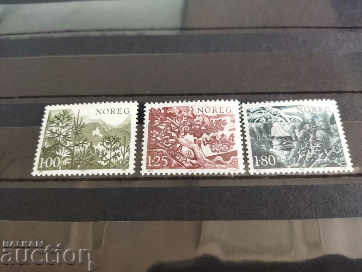 Νορβηγία Michel No. 744/46 του 1977. με τιμή 1.50 BGN | € 0.77