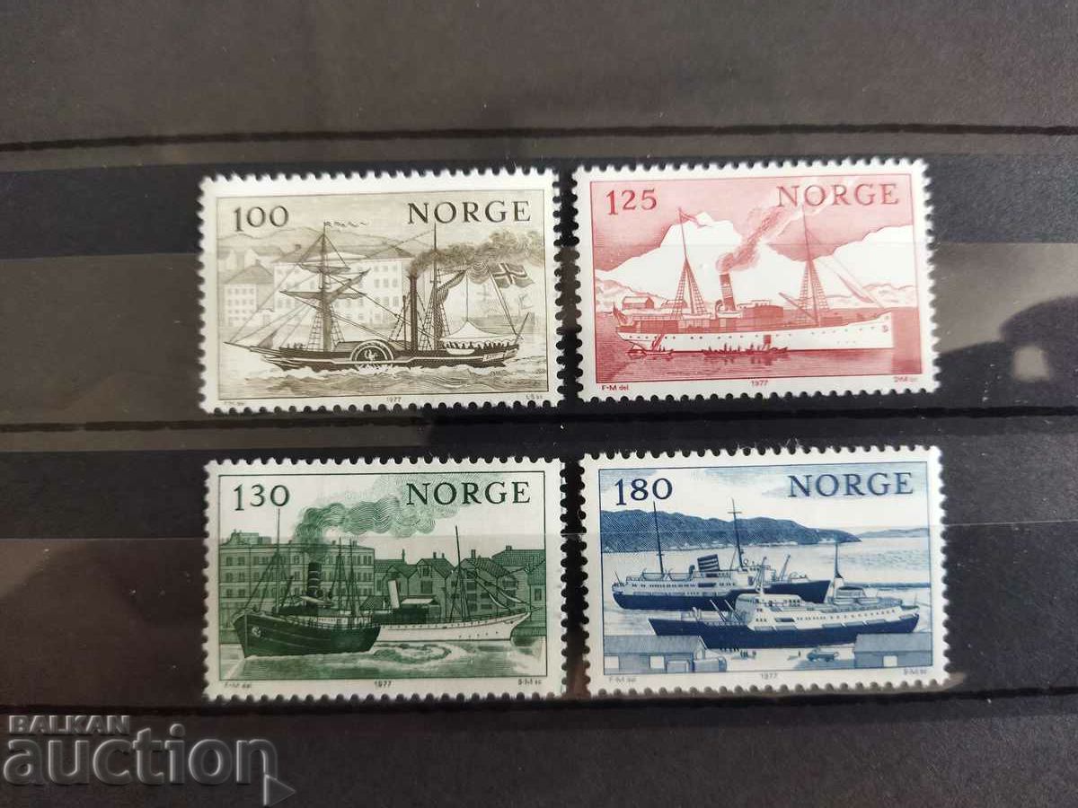 Norvegia Michel nr 747/50 din 1977. navelor