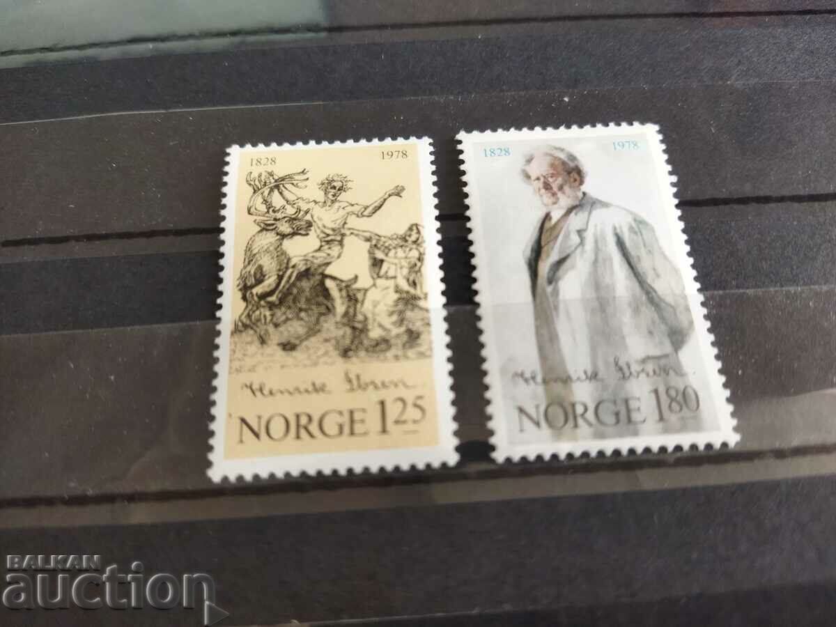 Norway Michel No. 764/65 of 1978. notable personalities with price 1.00 BGN | € 0.51 Norway Michel No. 764/65 of 1978. notable personalities with price 1.00 BGN | € 0.51