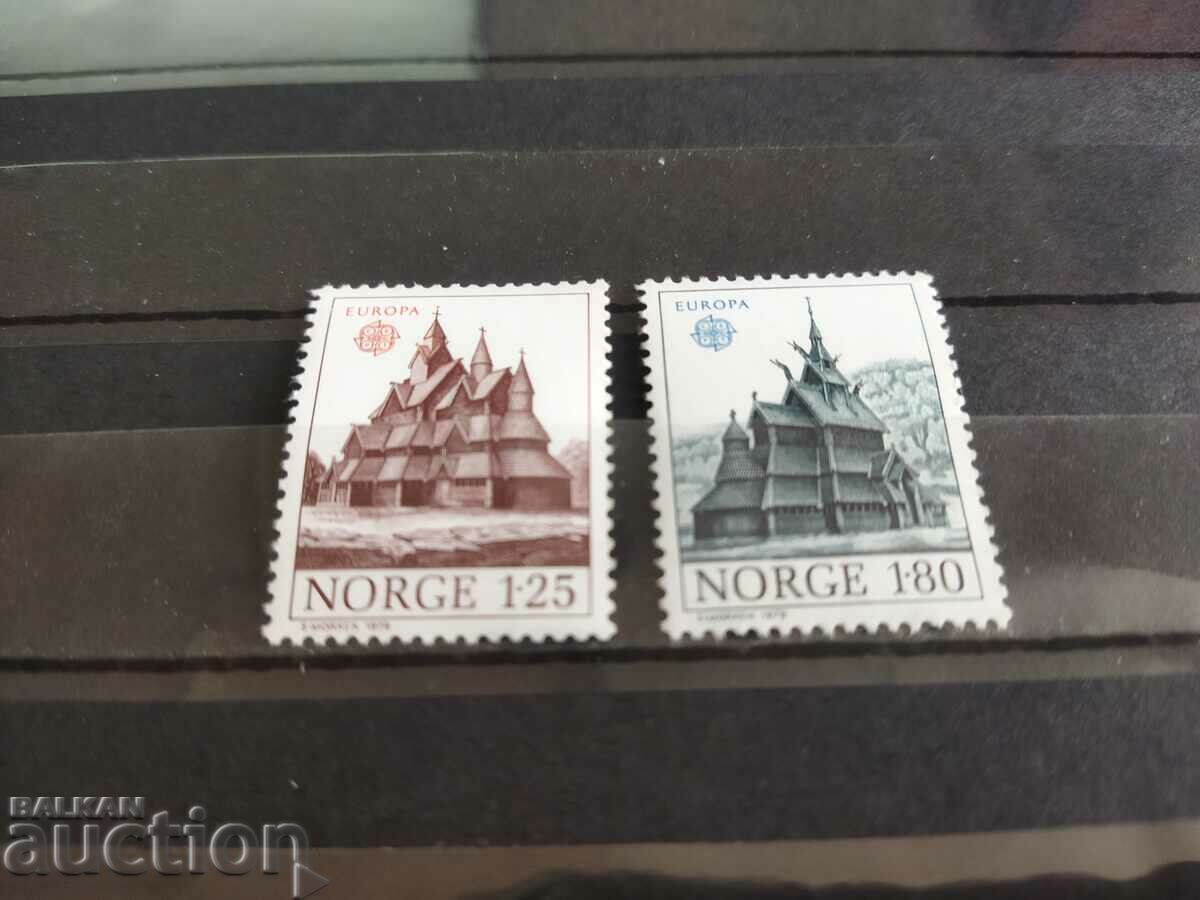 Norway Michel No. 769/70 of 1978. architecture with price 1.50 BGN | € 0.77 Norway Michel No. 769/70 of 1978. architecture with price 1.50 BGN | € 0.77