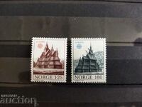 Norvegia Michel nr 769/70 din 1978. arhitectură