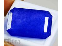 BZC! 27.70 ct natural sapphire emerald cert. VGTL of 1 st!