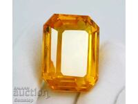 BZC! 167.65 k of natural citrine radiant cert.VGTL of the 1st class!