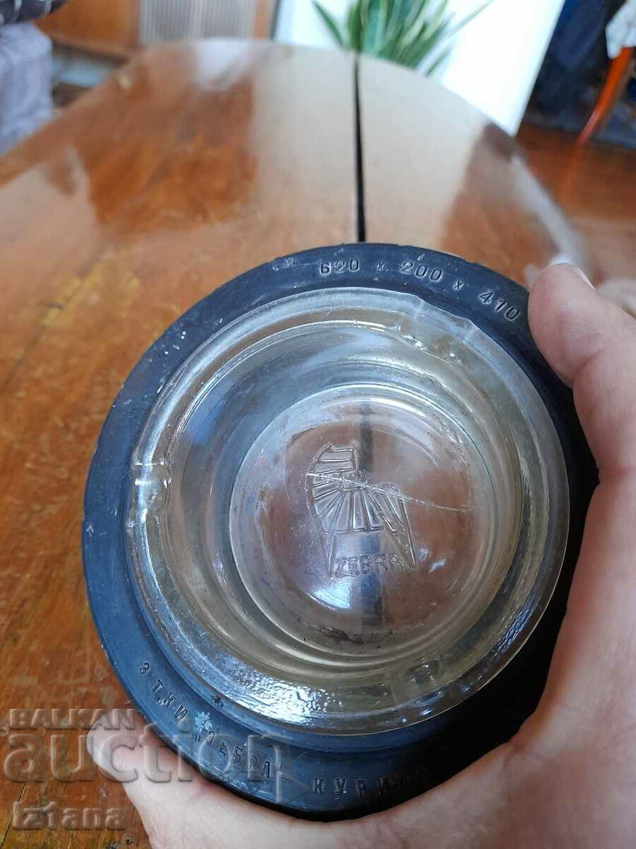 Old ashtray ZTKI Zebra Kurilo - 7 Old ashtray ZTKI Zebra Kurilo - 7