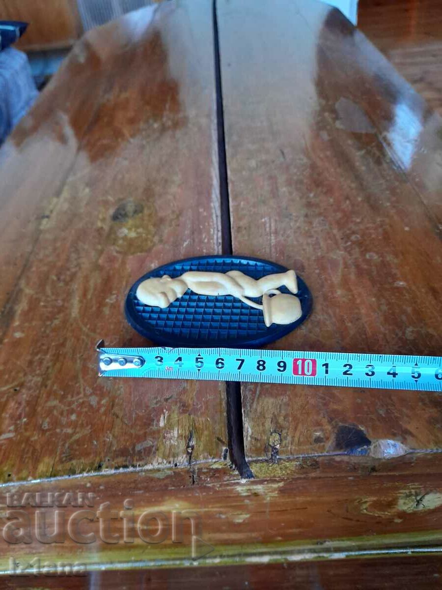 Delivery of Old sign, toilet sign Delivery of Old sign, toilet sign