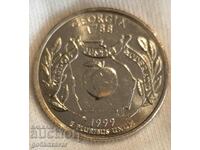 USA - America 25 cents 1999 Jubilee UNC