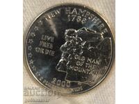 ΗΠΑ - Αμερική 25 σεντς 2001 Jubilee UNC