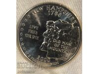 ΗΠΑ - Αμερική 25 σεντς 2001 Jubilee UNC