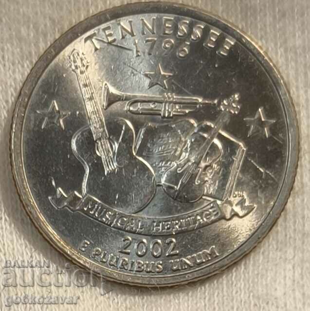 USA - America 25 cents 2001 Jubilee UNC