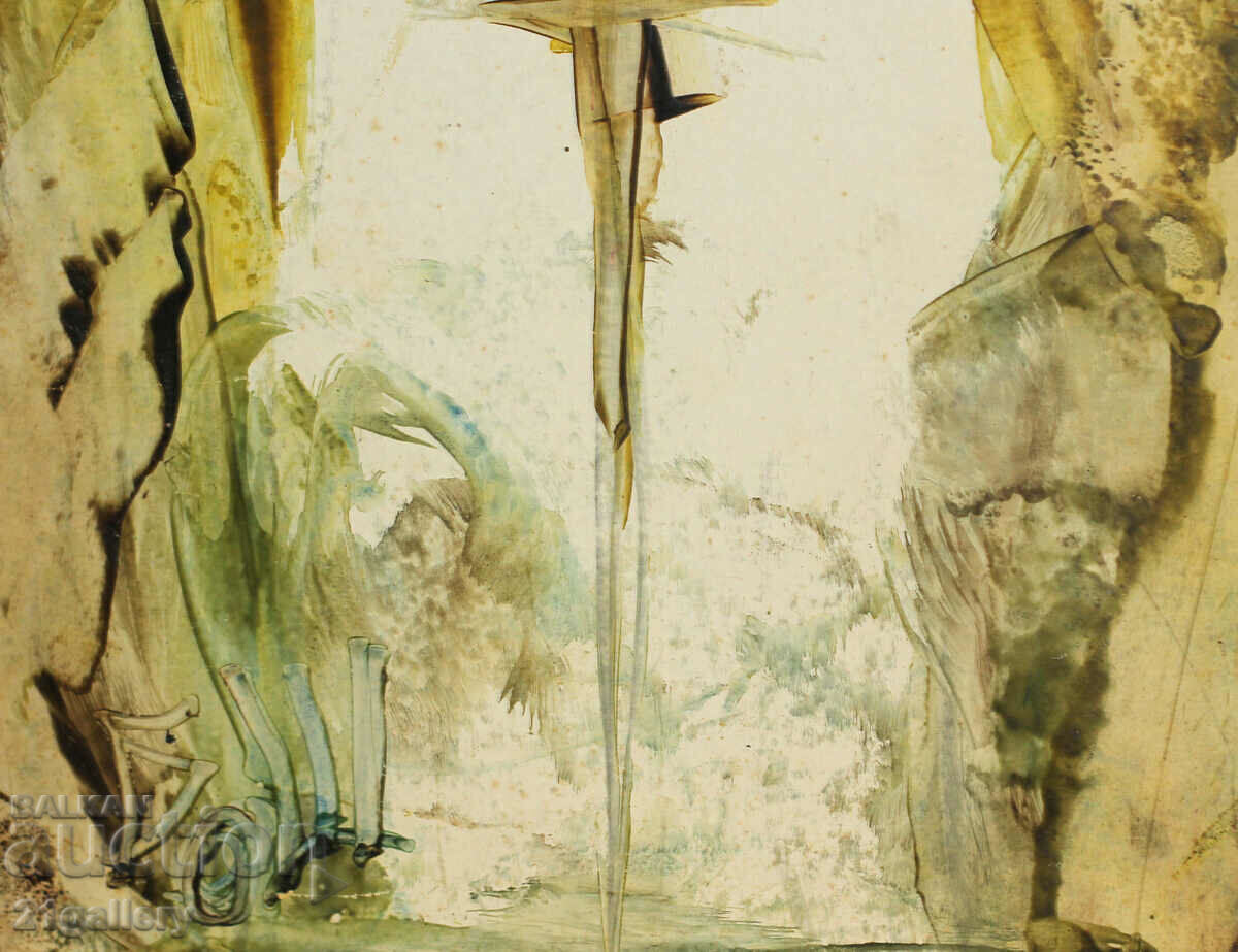 Bono Shkodrov (1935 - 2015) Encaustic, υπογεγραμμένο - 6 Bono Shkodrov (1935 - 2015) Encaustic, υπογεγραμμένο - 6