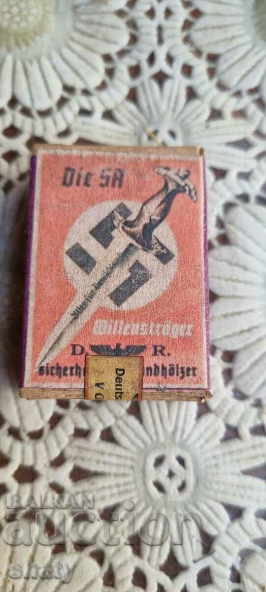 Old German match with price 25.00 BGN | € 12.78 Old German match with price 25.00 BGN | € 12.78