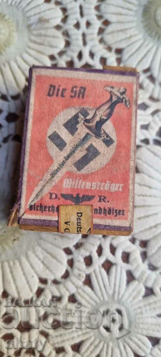 Old German match with price 25.00 BGN | € 12.78 Old German match with price 25.00 BGN | € 12.78