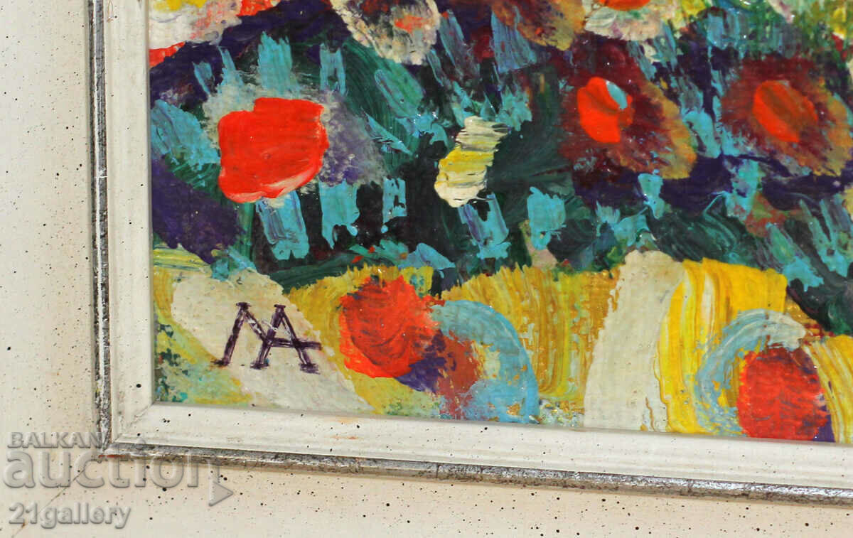 Marina Angelova Landscape with poppies 2004 - 6 Marina Angelova Landscape with poppies 2004 - 6