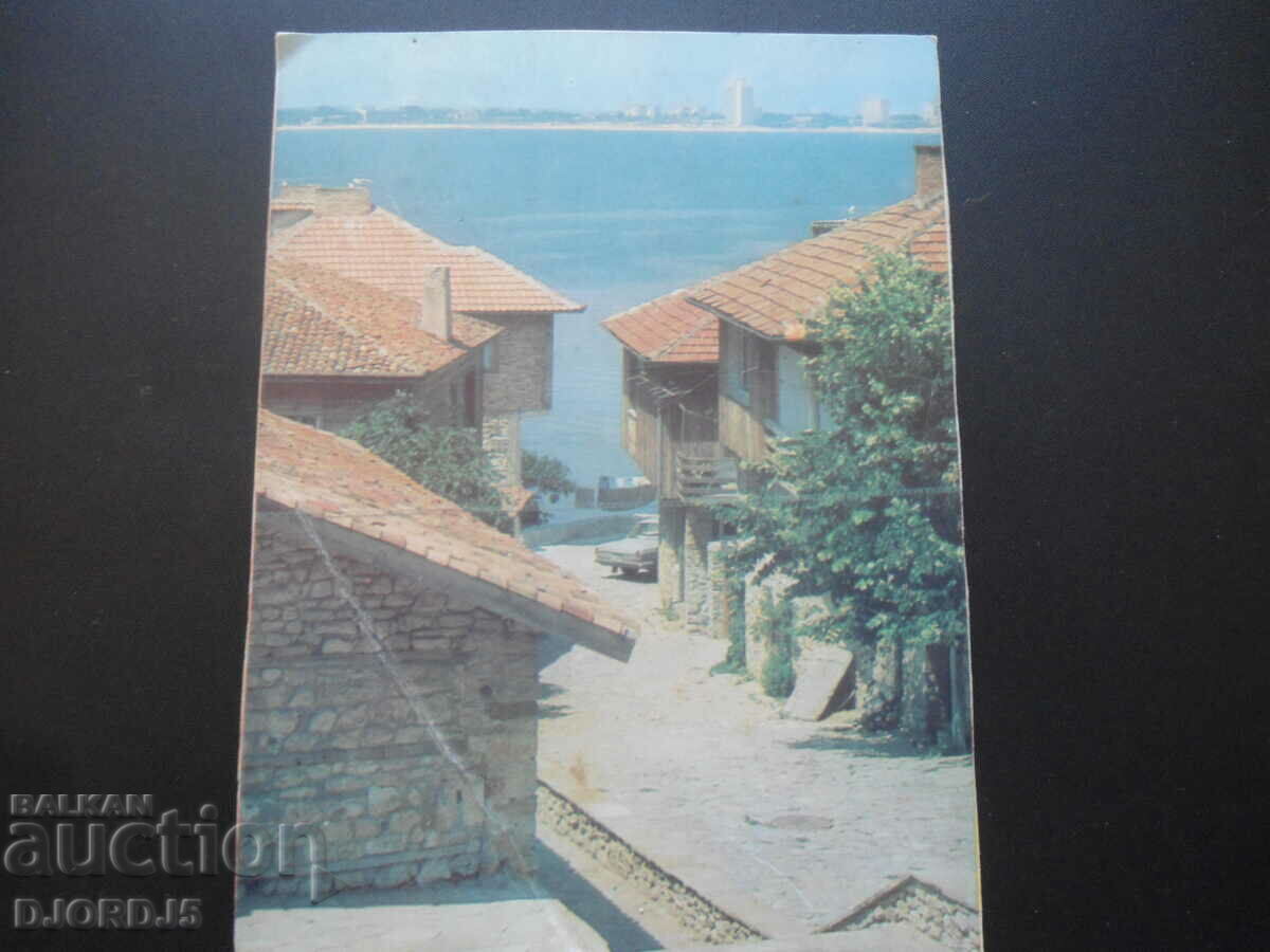 Nessebar, Old postcard