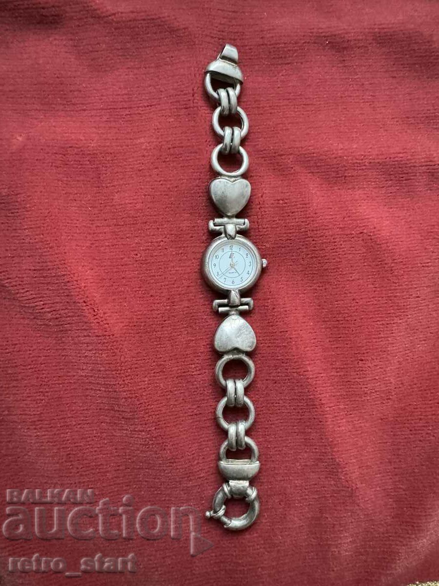Silver watch bracelet, works! - 6 Silver watch bracelet, works! - 6