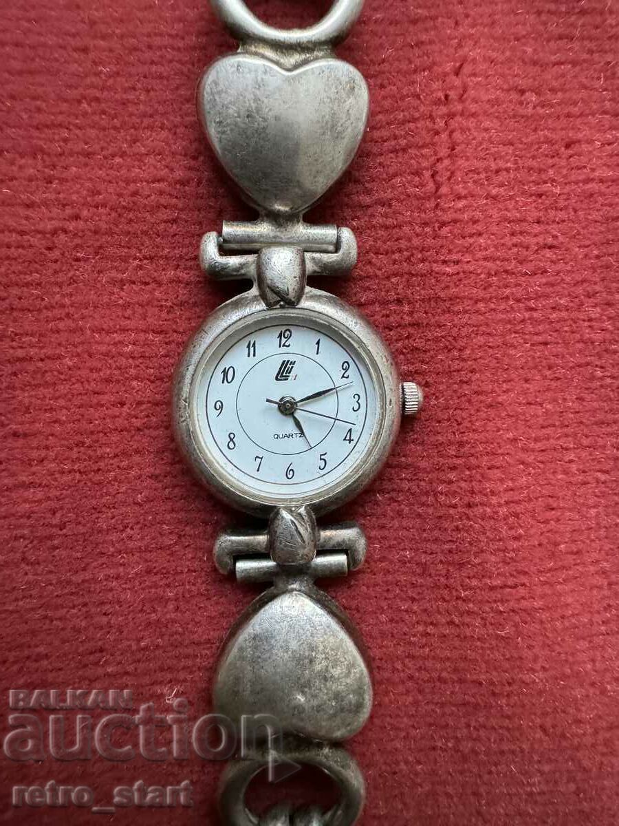Silver watch bracelet, works! Silver watch bracelet, works!