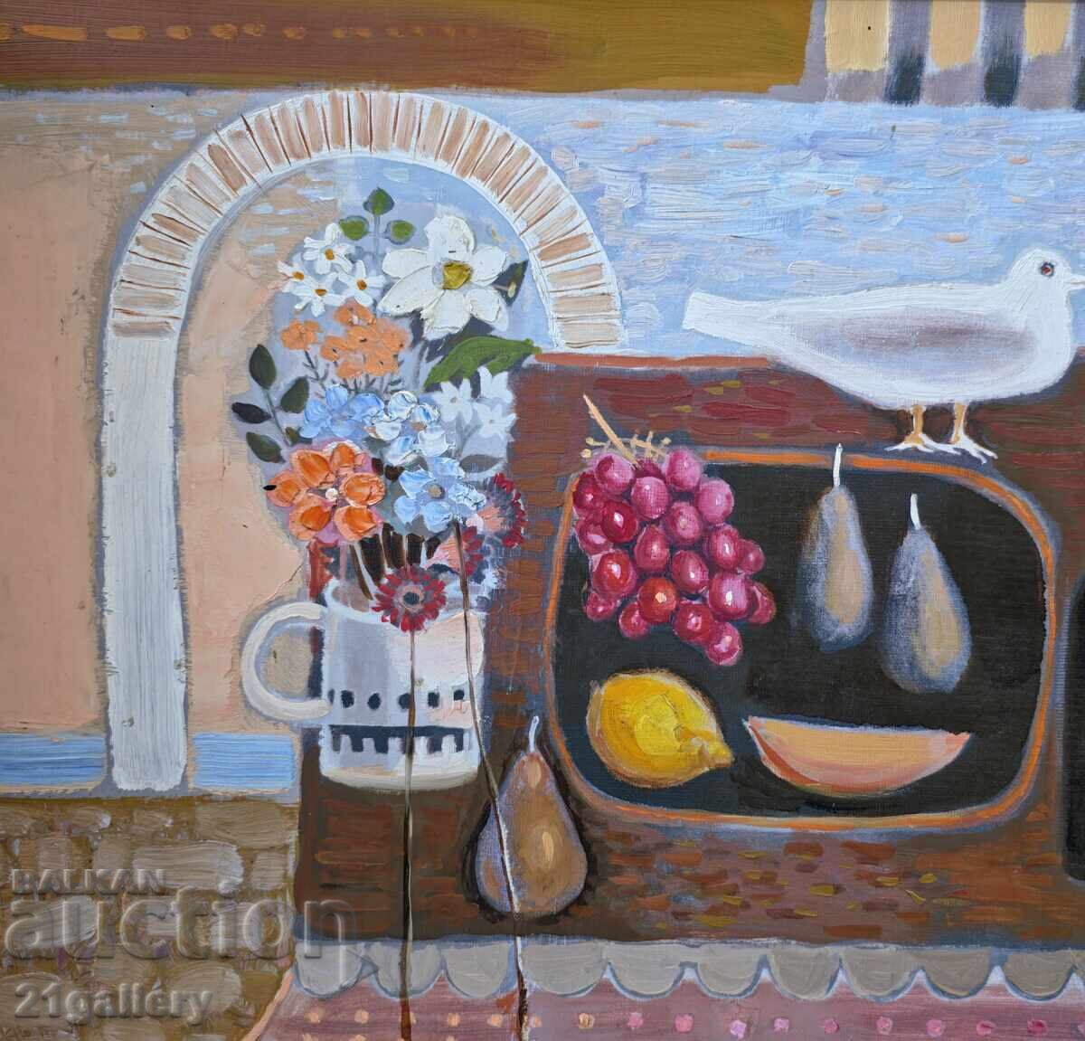 Vladimir Zapryanov Still life with fruits and flowers - 7 Vladimir Zapryanov Still life with fruits and flowers - 7