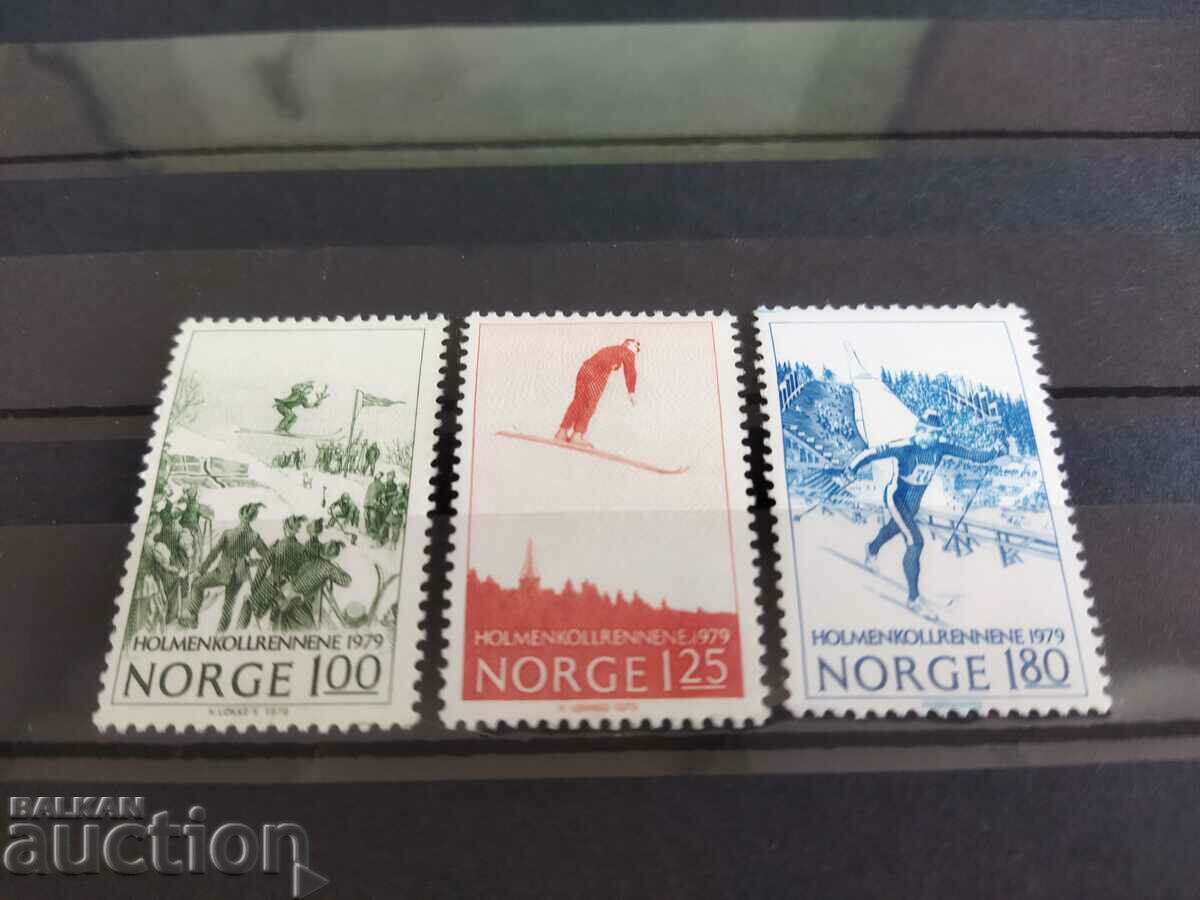 Norway Michel No. 790/92 of 1979. sports, skiing with price 1.50 BGN | € 0.77 Norway Michel No. 790/92 of 1979. sports, skiing with price 1.50 BGN | € 0.77