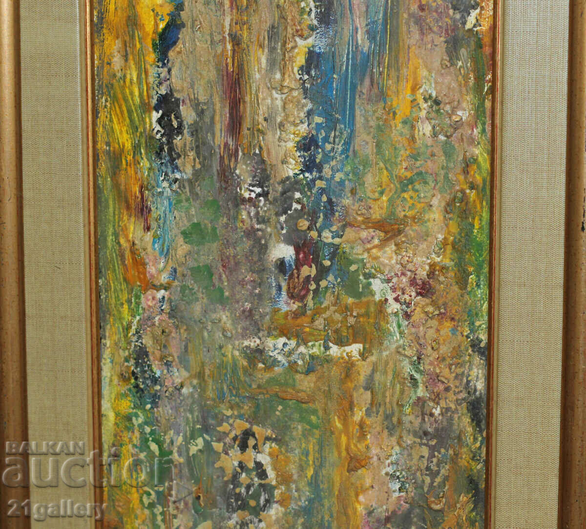 Delivery of Abstract oil composition, signed Delivery of Abstract oil composition, signed