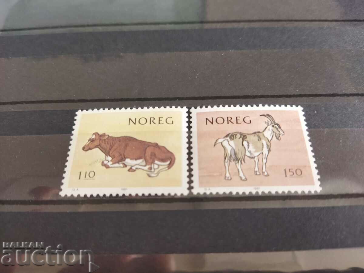 Norway Michel No. 834/35 of 1981. fauna, animals with price 0.80 BGN | € 0.41 Norway Michel No. 834/35 of 1981. fauna, animals with price 0.80 BGN | € 0.41