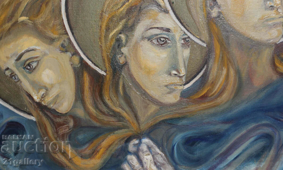 Figurative composition, religious theme, 1980s - 6 Figurative composition, religious theme, 1980s - 6