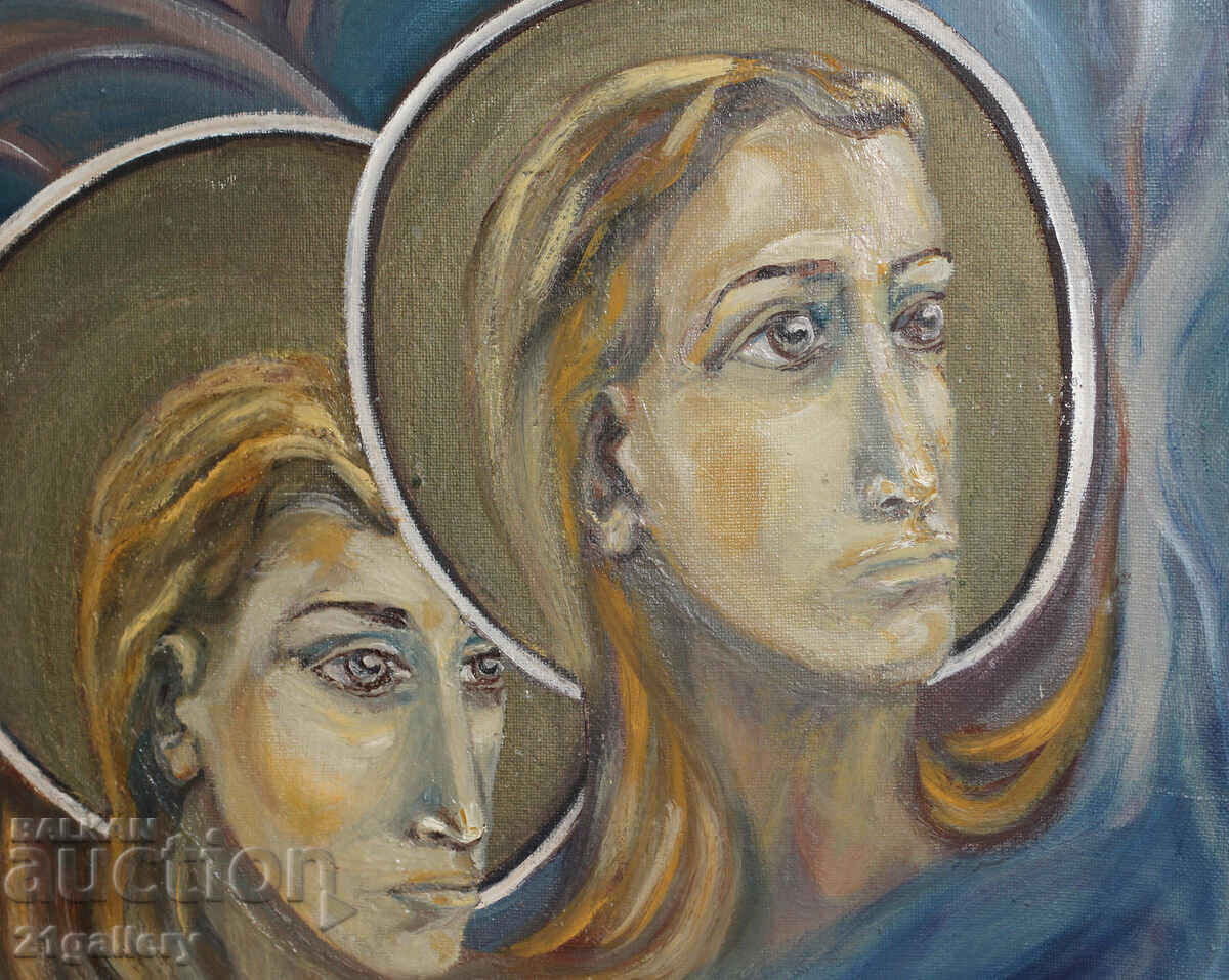 Figurative composition, religious theme, 1980s - 7 Figurative composition, religious theme, 1980s - 7