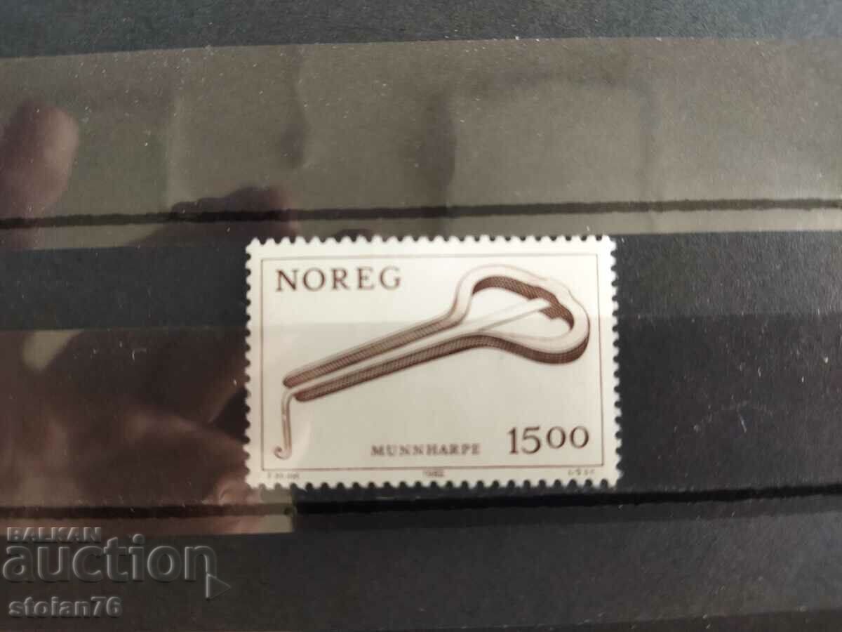 Norway Michel No. 864 of 1982. musical instruments