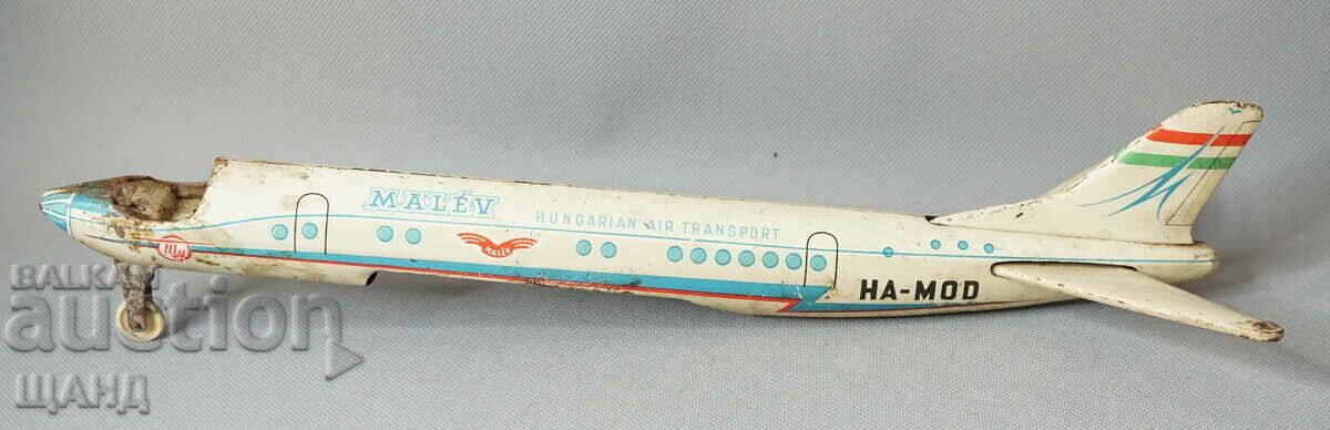 TU MALEV Lemez Old Hungarian Metal toy model airplane