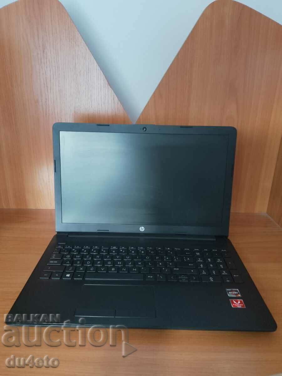 Лаптоп HP 15-db1033nq, 15.6", AMD Ryzen™ 3 3200U, RAM 8GB, S