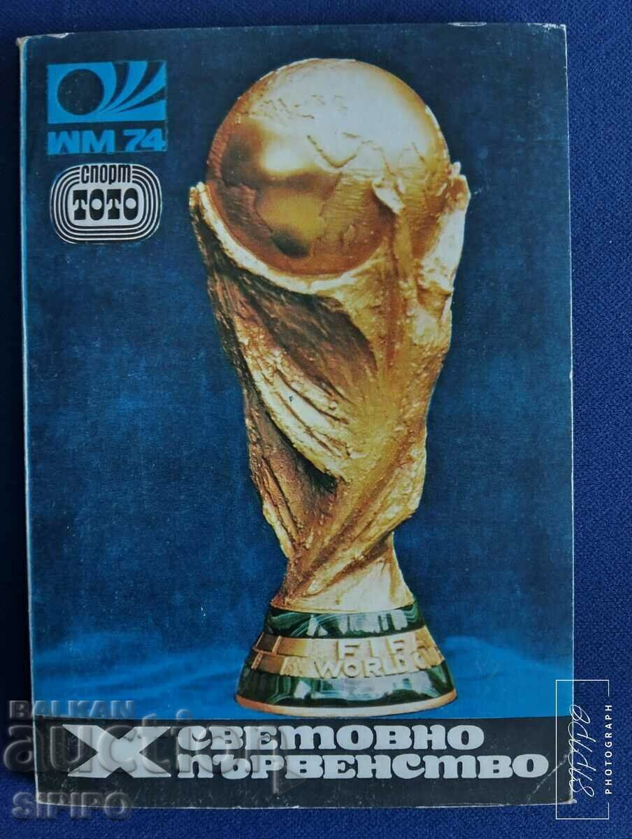 10 Cupa Mondială la fotbal 74 ca noua