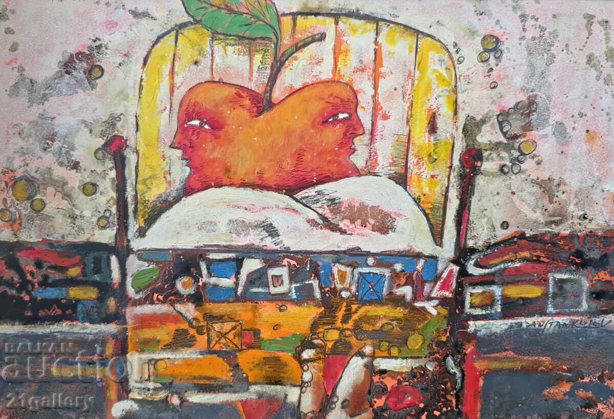 Delivery of Anatoly Stankulov (1956 - ) Abstract landscape Delivery of Anatoly Stankulov (1956 - ) Abstract landscape