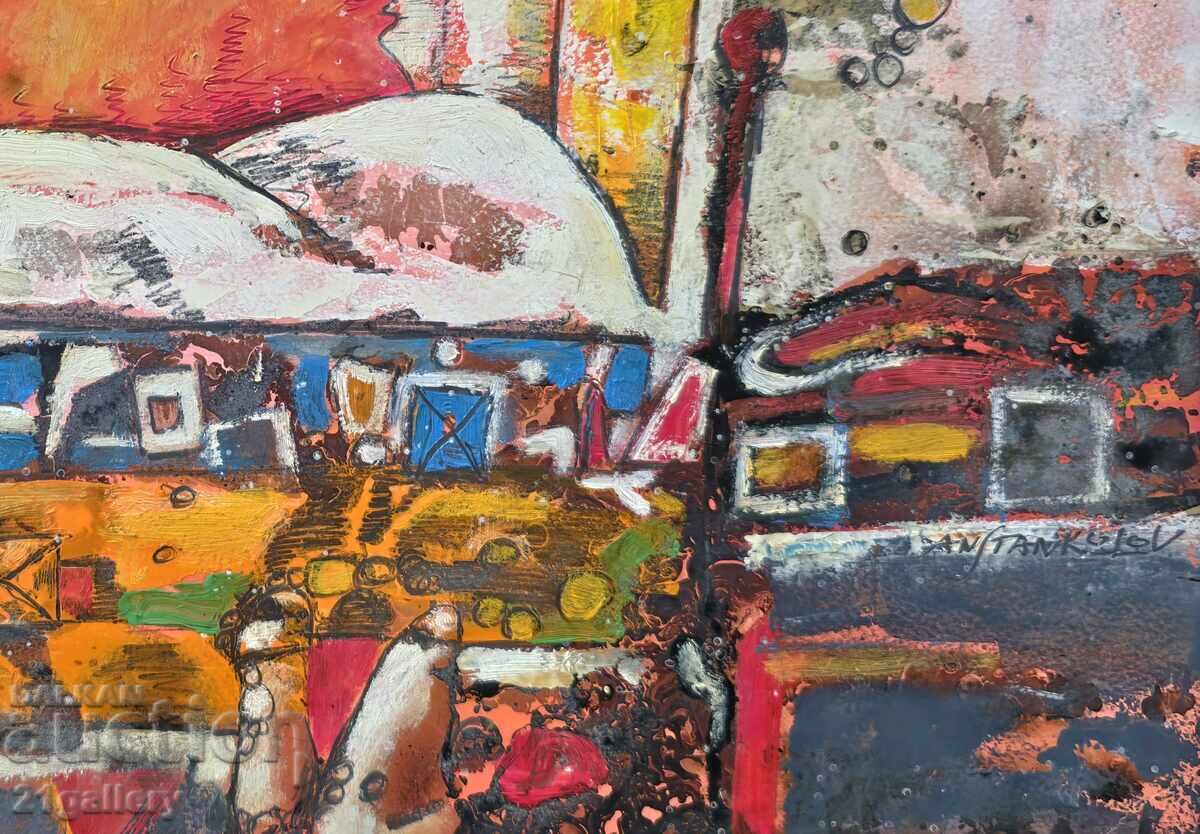 Anatoly Stankulov (1956 - ) Abstract landscape - 6 Anatoly Stankulov (1956 - ) Abstract landscape - 6