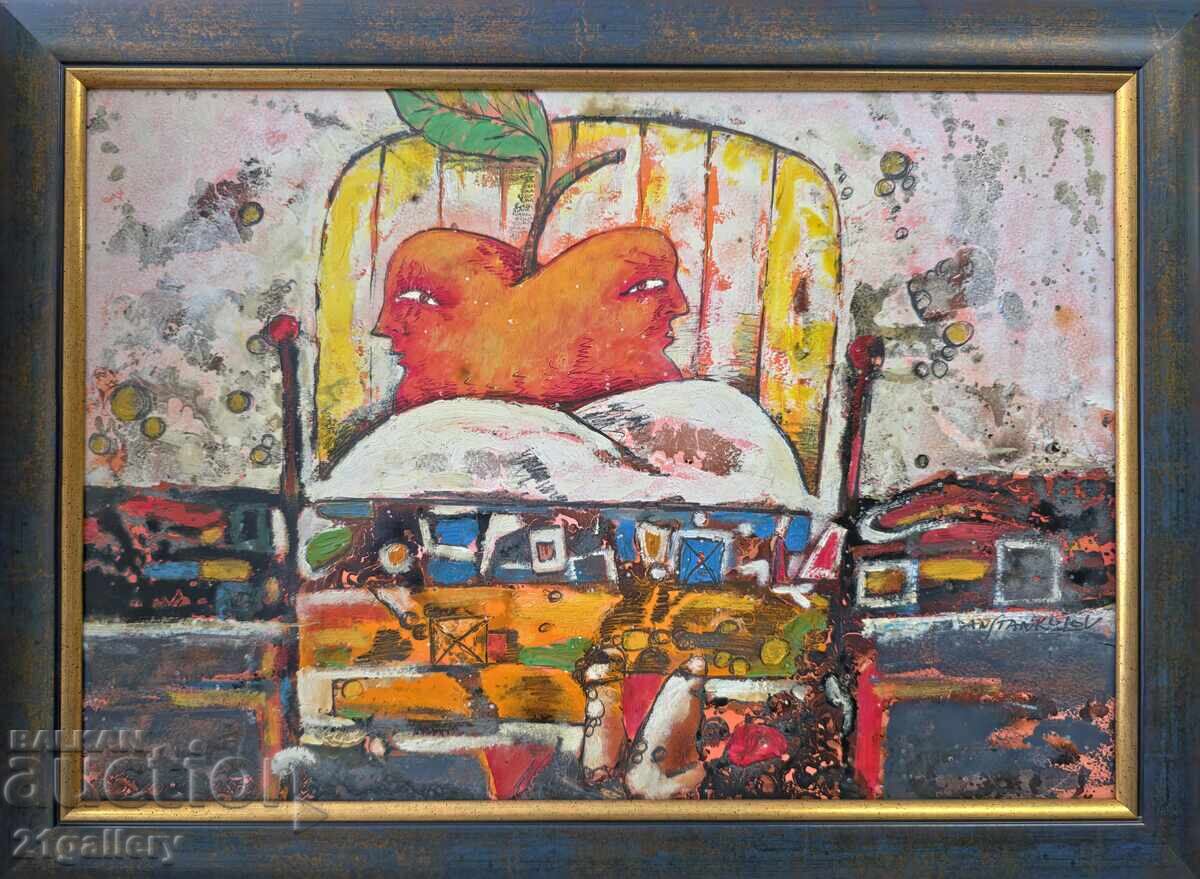 Anatoly Stankulov (1956 - ) Abstract landscape Anatoly Stankulov (1956 - ) Abstract landscape