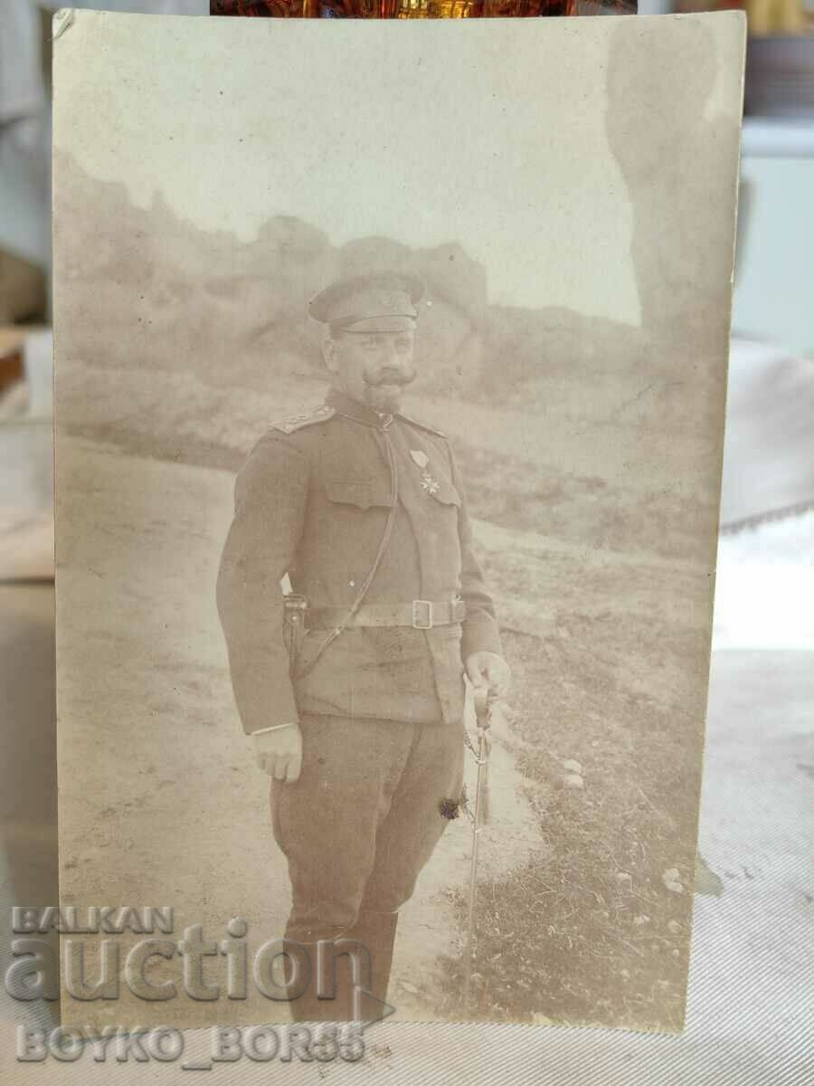 Unique Photograph of Colonel Nikola Pisarov 1916 with Signature