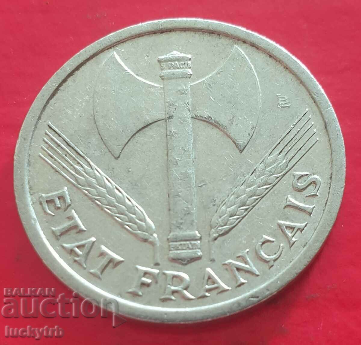 1 franc 1943 - France with price 0.50 BGN | € 0.26 1 franc 1943 - France with price 0.50 BGN | € 0.26