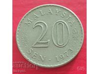 20 сена 1973 - Малайзия