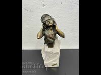 Designer bronze sculpture / figure. #6123