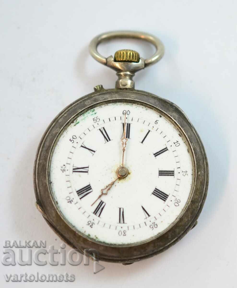 Antique Silver Pocket Watch - Not Working