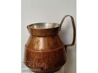 Copper tinned jug copper, copper vessel cup goblet