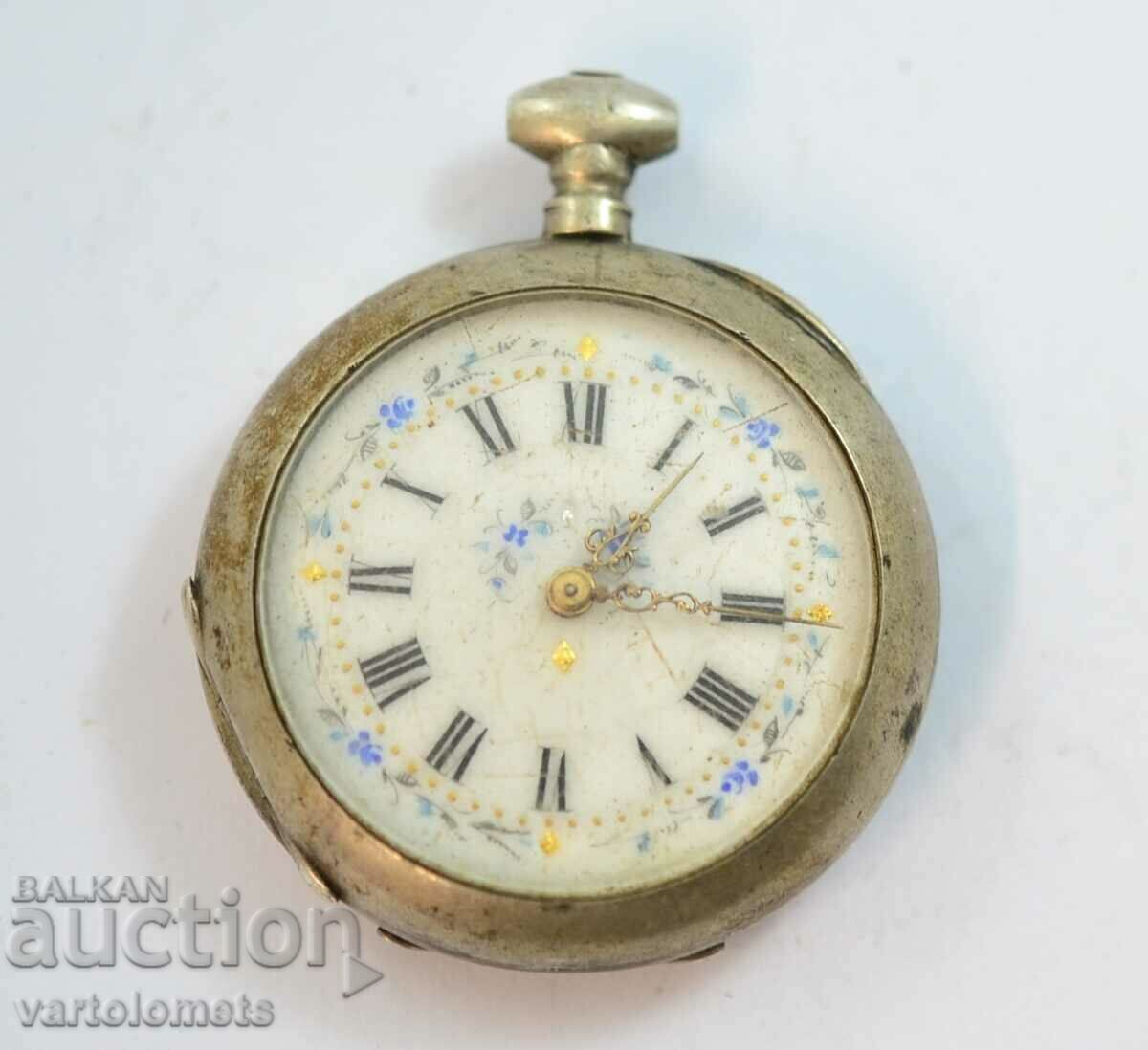 Antique Silver Pocket Watch - Not Working