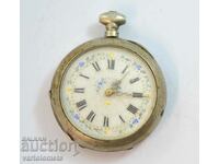 Vintage Ladies Silver Pocket Watch - Not Working