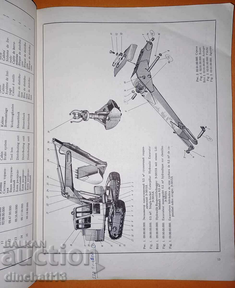 EXCAVATOR E-5015A CATALOG - 5 EXCAVATOR E-5015A CATALOG - 5