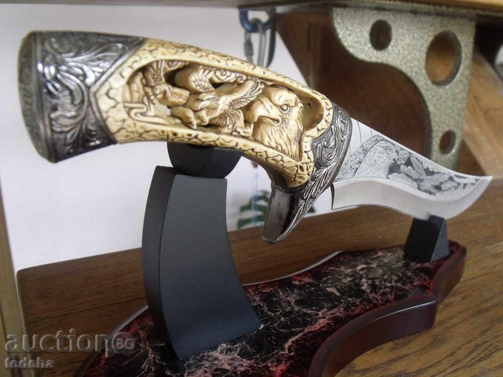 Auction B.Z.C.!!! DRAINING, SLAUGHTERING - HUNTING KNIFE - EAGLE -1- Auction B.Z.C.!!! DRAINING, SLAUGHTERING - HUNTING KNIFE - EAGLE -1-